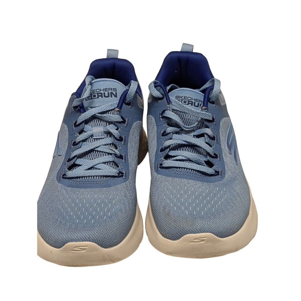 Skechers Gorun Women Air Cooled Goga Mat Blue Sneakers Size